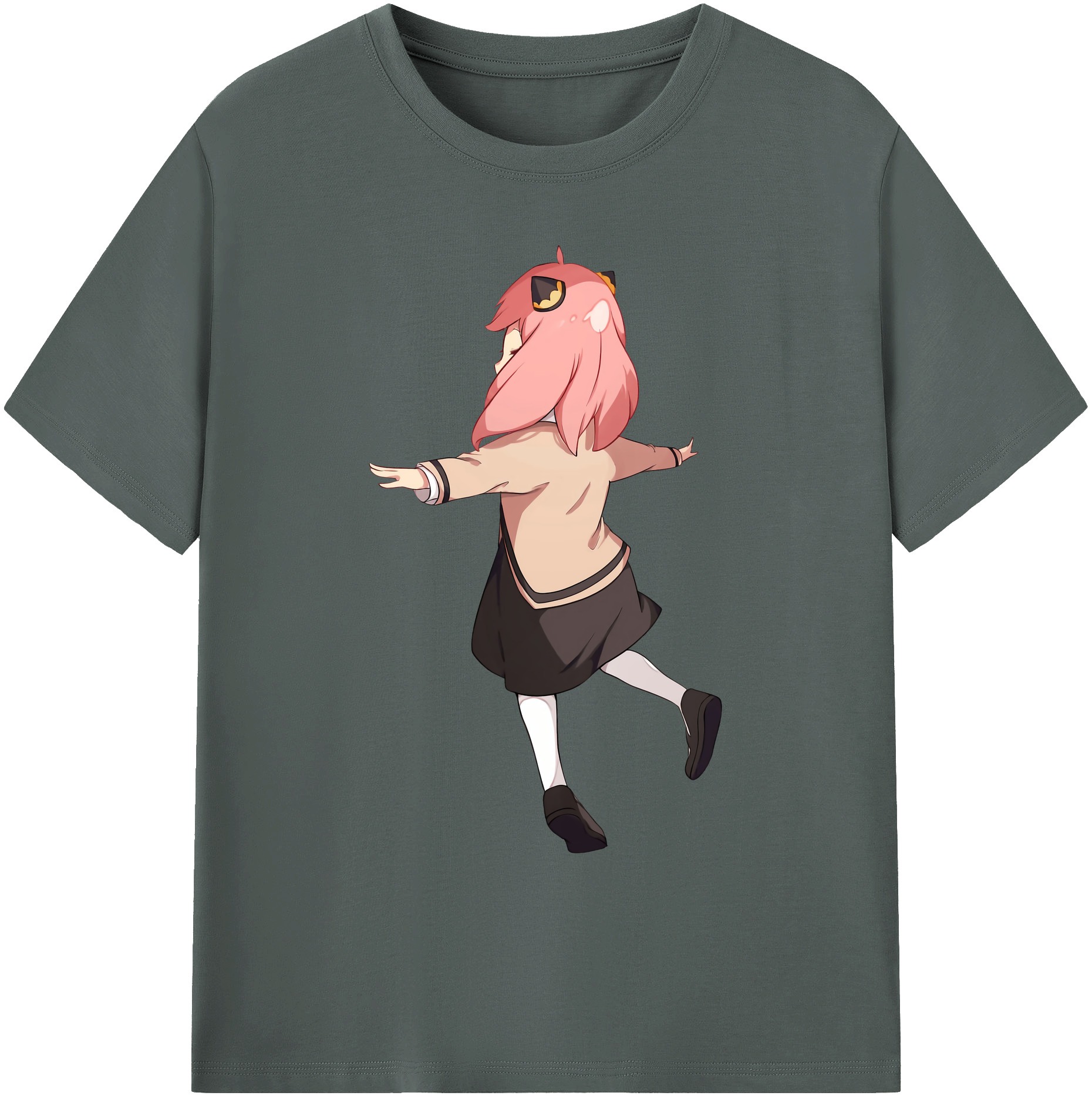 （画像用） SPY×FAMILY间谍家家酒 綿100％ メンズ半袖Tシャツ｜肌触りやわらか＆通気性